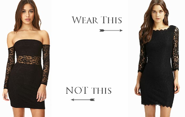 wear this, not that for the office party